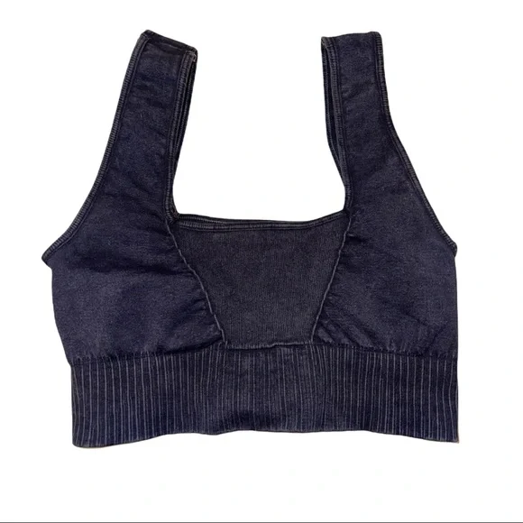 NWT Free People Square Neck Good Karma Sports Bra - Picture 2 of 7
